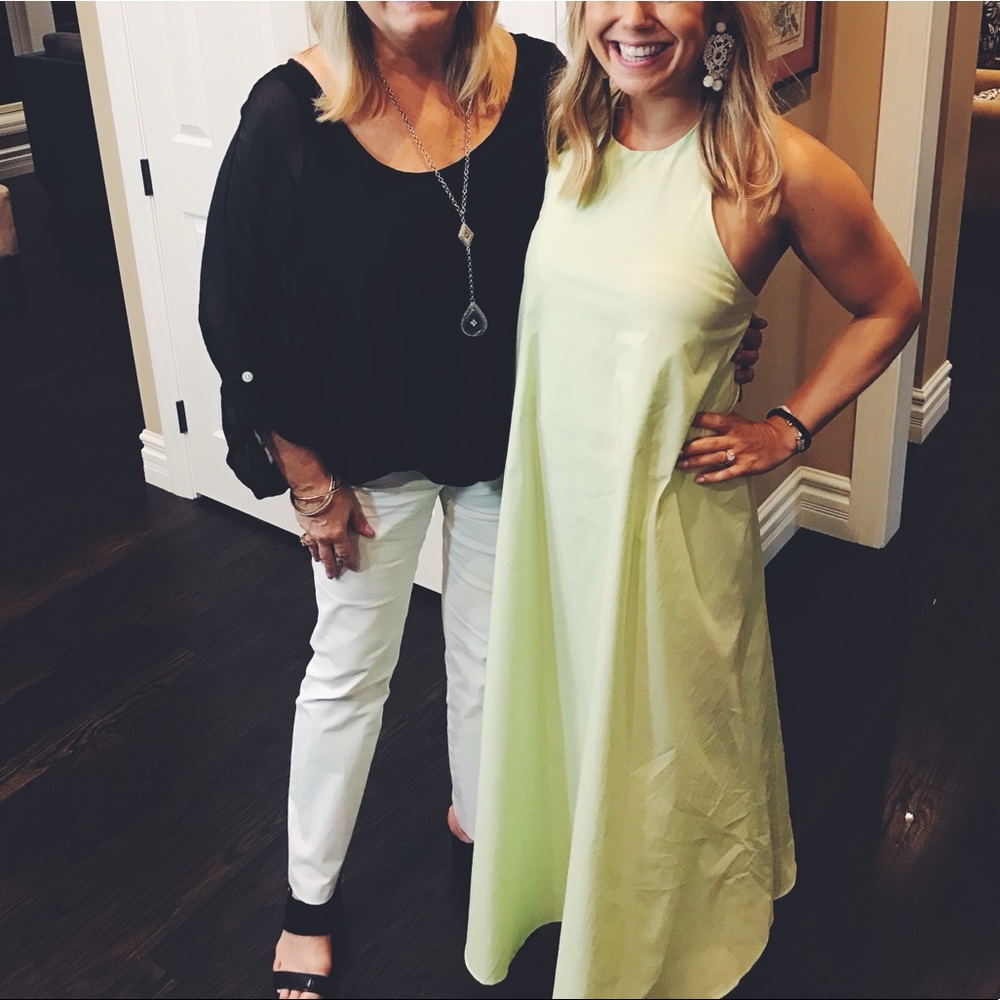 Mint Green Lightweight Summer Maxi